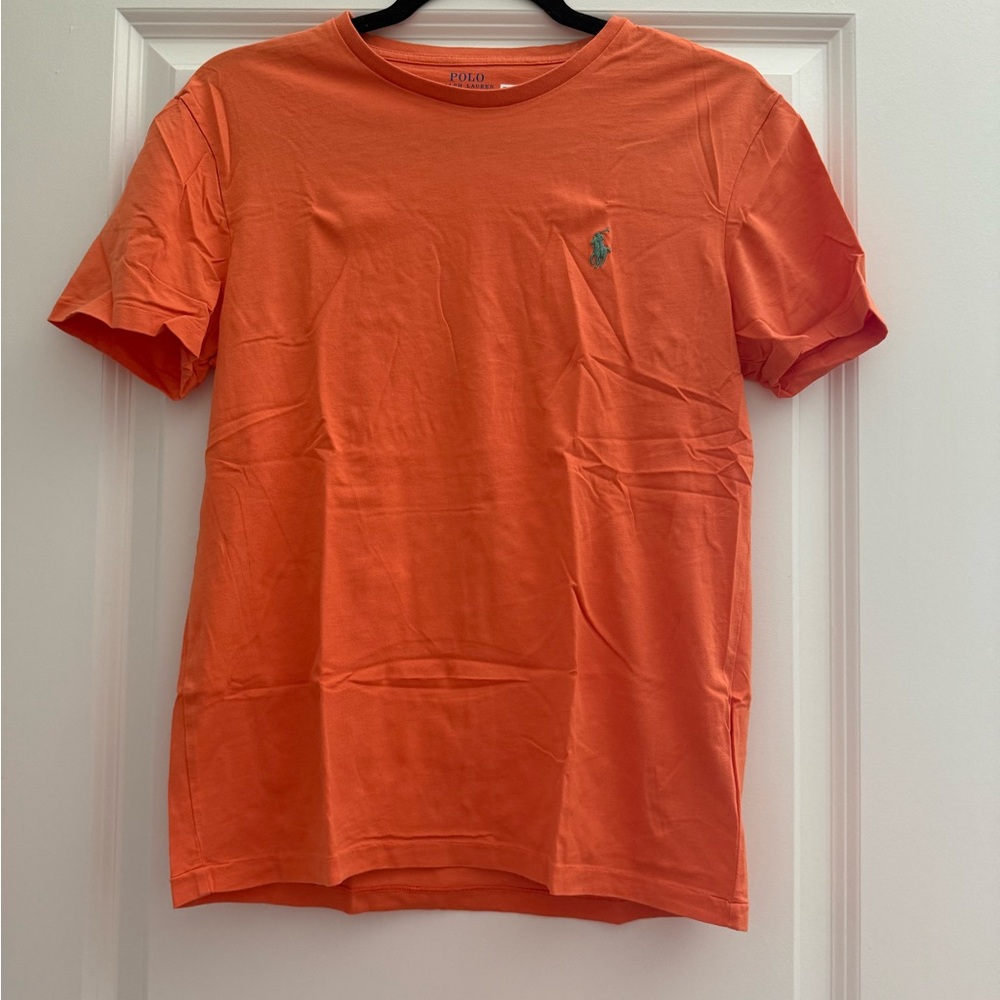 Polo by Ralph Lauren Men's Orange T-Shirt